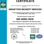 Group five security services